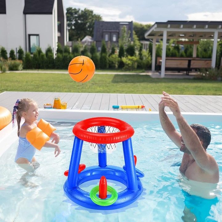 floating water basketball hoop
