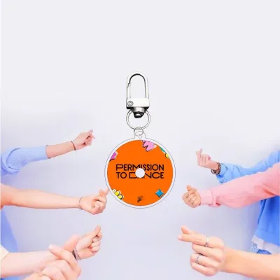 YF BTS JIMIN V CD new album kpop acylic key holder keychain bag pendant ornaments fans support FY