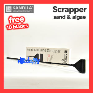 Kandila Scrapper • pembersih lumut kaca • algae & sand scrapper