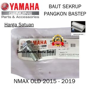 Bolt Baut Sekrup Pangkon Bastep Kiri Kanan Nmax N Max Old Asli Original Yamaha