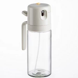 【Clearance Sale】New Oil Bottle Spray Glass For Cooking 550ml Baking Mist Sprayer Pour Leak-Proof Kitchen Oil Sprayers