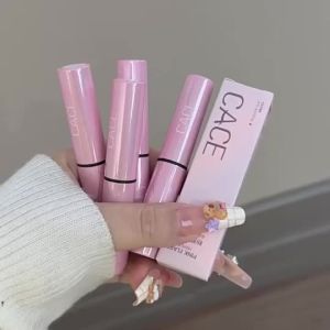 Cace Pink Glow Highlighter Stick Luminous Pearl Finish Non-drying Face Brightener Daily Makeup