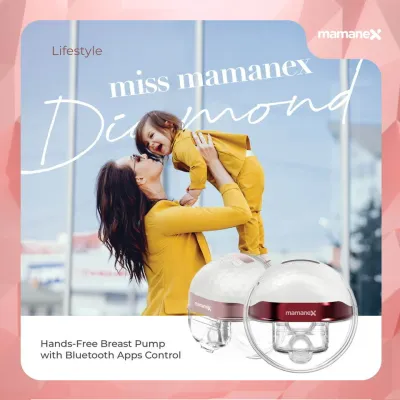 Mamanex Miss Mamanex Diamond Bluetooth Wearable Breast Pump - My Lovely Baby