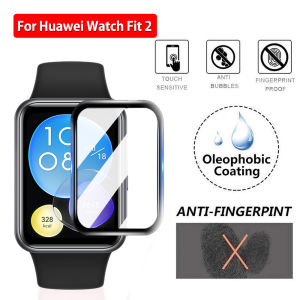 Watch Fit 2 Kính bảo vệ màn hình cong đầy đủ 3D cho Huawei Watch Fit 2 Đồng hồ thông minh Phim bảo vệ dây đeo cổ tay cho Huawei Fit 2