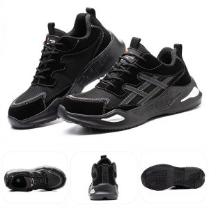 JOOST Steel toe safety shoes mens shoes anti-smash anti-piercing labor steel toe shoes