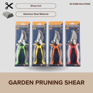 [READY STOCK] Garden Pruning Shears | Sharp Blade | For Flowers Stems & Branches