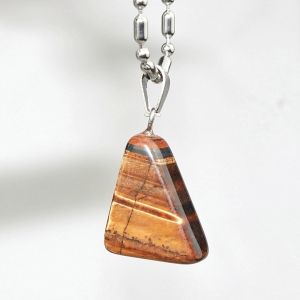 Liontin Kalung Titanium Natural Batu Alam