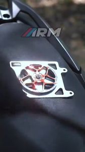 CNC Radiator Cover Spinner Honda Click 125i/150i 3D Star Spinner ADV 150 Radiator Cover