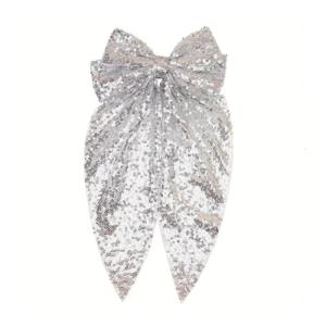 Elegant Hair Clip Princess Sequins Balletcore Headpieces for Pageant Prom Party Shows Flower for Evening Dress