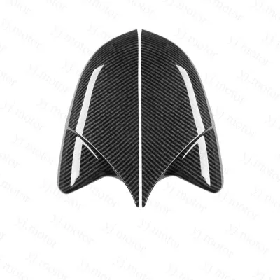 [Aurora Parts] for 2016 - 2020 Honda Civic FC Side Review Mirror Full Cover Bull Shape Carbon Fiber Design