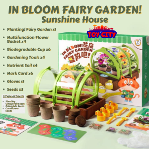 DIY Sun Planting Room Science Experiment Growth Observation Educational Toy DIY Fun Gardening Seeds Gift Toys [READY STOCK]