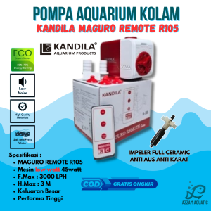Kandila maguro remote R105 R 105 series pompa aquarium kolam hidroponik