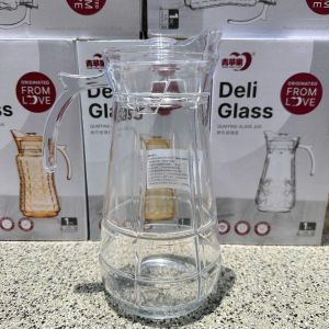 Bình Thủy Tinh Deli Glass Các Size Bình Đựng Nước Bình Pha Trà Đựng Nước Giải Khát