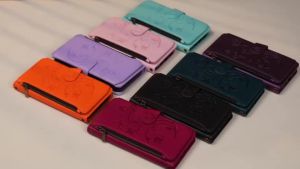 3 3T 5 204W 6 6T 7 Pro Racing V23 5G เคสซิปกระเป๋าสตางค์ผีเสื้อหนังช่องใส่บัตรปกพลิก