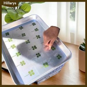 [Hillarys] 1 5 10Pcs Lucky Clover Postcards Natural Grass Transparent Wishing Cards For Bookmarks