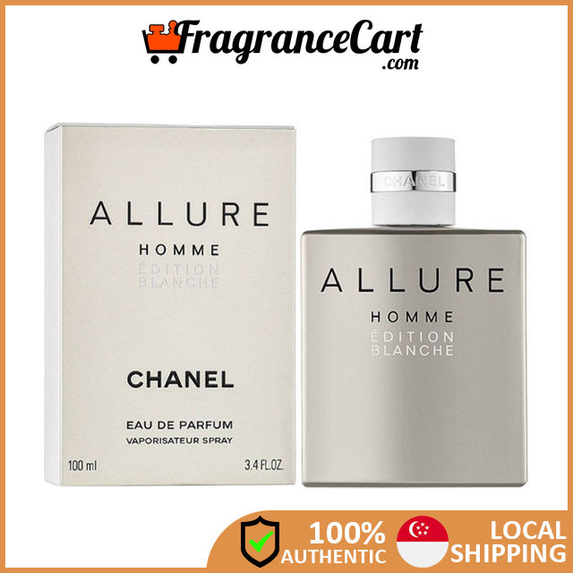 CHANEL ALLURE HOMME ÉDITION BLANCHE 100m Chanel Allure Homme Edition Blanche EDP for Men (100ml) [Brand New