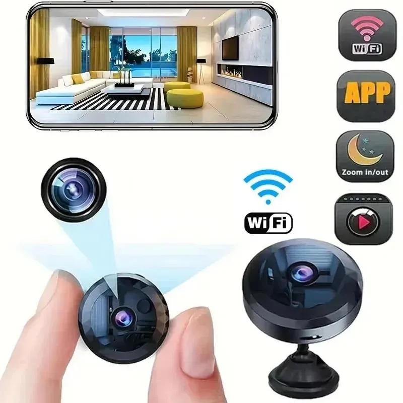 ♥ SFREE Shipping ♥ Wireless Camera Mini Wifi Monitoring 1080p HD