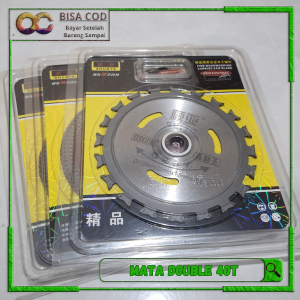 Mata gerinda kayu  Double Side Saw  4 inch  40 T belah potong kayu circular gurinda tangan 4inch