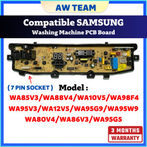 Compatible SAMSUNG WASHING MACHINE PCB BOARD (7 PIN SOCKET) WA85V3/WA88V4/WA10V5/WA98F4/WA95V3/WA12V5/WA95G9/WA95W9