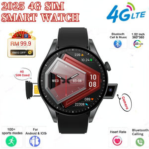 [Local Ship]XIAOM1 4G SIM Card Smart Watch HD Camera  Bluetooth Call Student Card Watch App Message Remind Fitness Tracker Men Women Smart Watch