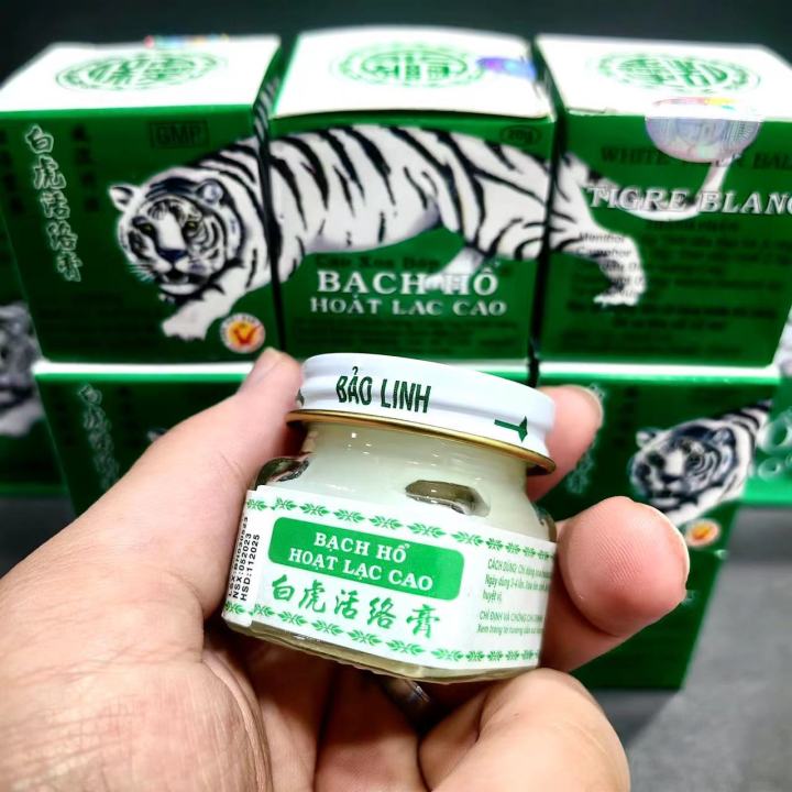 Bach Cao Ho Hoat Lac Cao Xoa Bop 20g - white tiger massge oil | Lazada