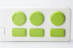 Nút Bịt Ổ Điện Chống Giật Chống Cháy An Toàn Cho Trẻ Nhỏ Và Gia Định ( Loại 2 Chân )