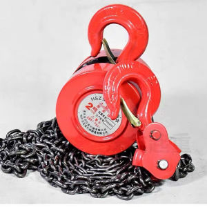 Palang Pa lăng xích kéo tay HSZ 1T- 2.5M(có VAT) hàng chính hãng chất lượng cao pa lăng kéo pa lang xích tó tay pa lăng tay tời xích