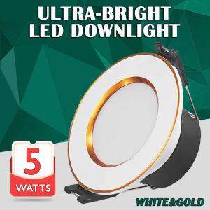 LED Downlight Round Recessed Pin light For Ceiling Tri color Changing Light Energy Savers 220V ilaw sa bahay maliwanag