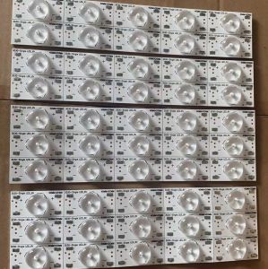 100pcs/lot 3V 6V lens big lamp beads general LCD TV refitting LED lamp beads lamp strip TV rear projection LED lamp strip refitting