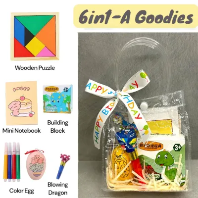 Easy Wearhouse Beg Goodies Hari Jadi Cenderamata Hadiah Kecil Kanak kanak Birthday Goodies For Kids Door Gift 幼儿园生日伴手礼