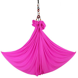 Single Point Rotating Aerial Yoga Hammock Fly Spin Yoga Swing Set Anti Gravity Yoga Belts For yoga Exercise Trapeze fitness