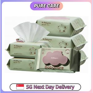 【Pure Care】 Babycare Baby Wet Wipes Thickened Extra Large & Gentle Safe for Mouth & Skin
