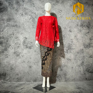 Nusa Kebaya Setelan Kebaya Qirany Kebaya Brokat Modern Kebaya Brokat Kondangan Kebaya Wisuda