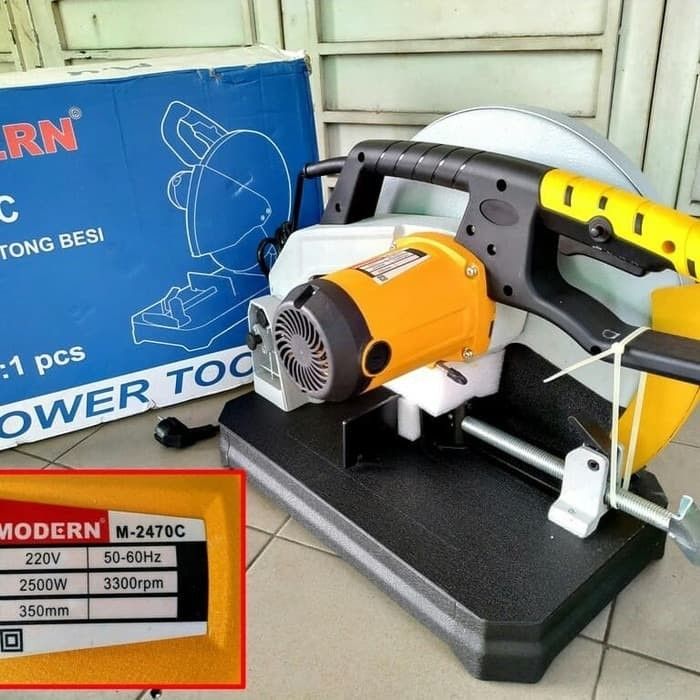MG Modern Mesin Potong Besi 14In M2470C Mesin Cut Off 14 Inch | Lazada ...