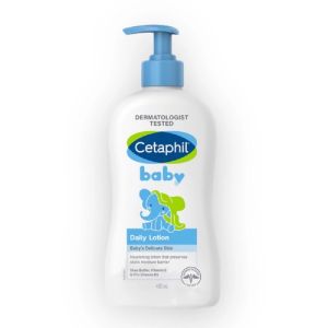 Cetaphil Baby Daily Lotion Pelembap Bayi Kulit Sensitif Shea Butter Organic Calendula