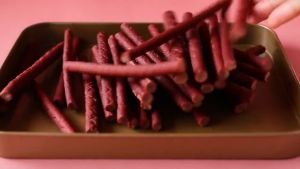 Furiri 500g Dog Pet Snack Food Beef Cube Grain Beef Stick Strip Dog Pet Treats Snacks Training Molar Teeth 狗狗零食牛肉粒牛肉条