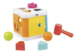 Chicco Toy 2in1 Sort & Beat Cube 10-36m