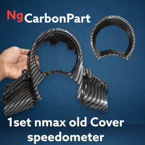2pcs Cover Speedometer Nmax old 1 set Carbon Glossy