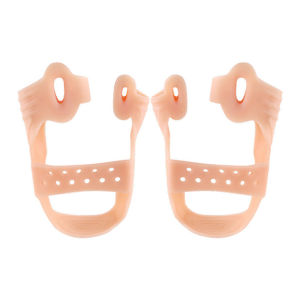 Alat Pelindung Jempol Kaki Pelurus Bunion Corrector Hallux Valgus Orthotics Silikon Separator Korektor Jari Kaki Bunion 1 Pasang