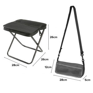 JIJI.SG Jara Outdoor Portable Folding Chair Backpack Folding Stool SG