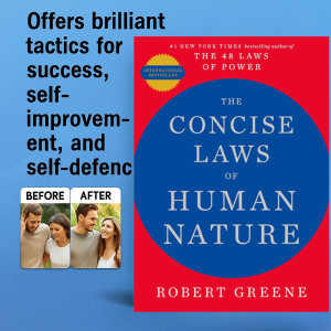 Laws of Human Nature Psychology Book Learn Social Skills Influence People for Success Guide to Personal Development Relationships