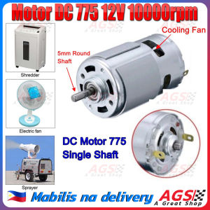 RS755 12V DC Fan Motor Replacement 220V AC For Electric Fan Low Noise DIY