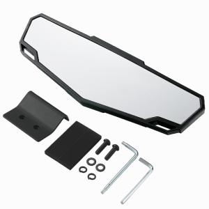 High Compatibility UTV Interior Shatter Resistant Center Rear View Mirror with Windshield for 570 900 1000 No Vibration