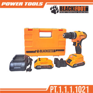 Blackfoot Mesin Bor Baterai Cordless Impact 10MM Drill 21V Brushless