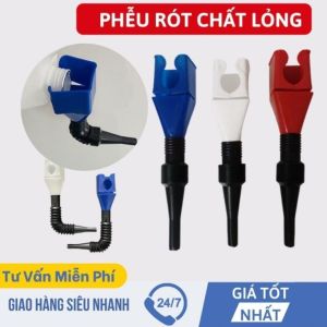 Phễu Rót Thông Minh Đa Năng – Vòi Chiết Co Giãn Rót Gọn Gàng Không Tràn Gắn Vừa Mọi Loại Can Nhựa