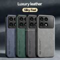 Casing For Xiaomi Redmi K70 Ultra K70Ultra K 70 Ultra 2024 Luxury Magnetic Leather Silky Feel Shockproof Full Protection Dust Resistant Anti Fall Drop Back Cover Phone Case. 
