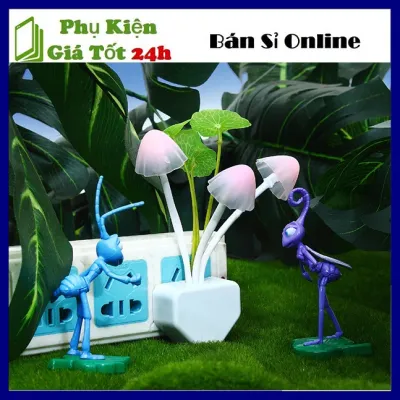 Đèn Ngủ Cây Nấm Cảm Biến Tự Động Sáng Tắt ( Nhiều Màu ) Siêu Tiết Kiệm Tuổi Thọ Siêu Bền Đèn Led Ngủ