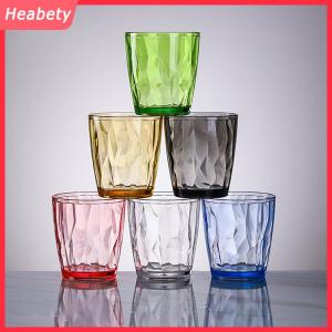 Heabety Acrylic uống kính vỡ vỡ nước Tumblers không thể phá vỡ tái sử dụng bia Champagne cup máy rửa chén an toàn cho Đảng