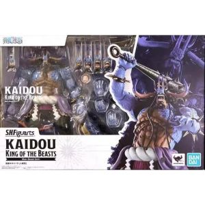 100% Original Bandai S.H.Figuarts SHF Kaido Of The Beasts Human Beast Form Kaidou In Stock Anime Action Collection Figures Toys