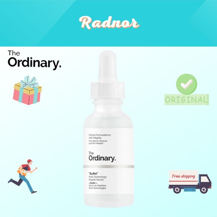 The Ordinary Buffet Multi Technology Peptide Serum 30ml Lazada Indonesia